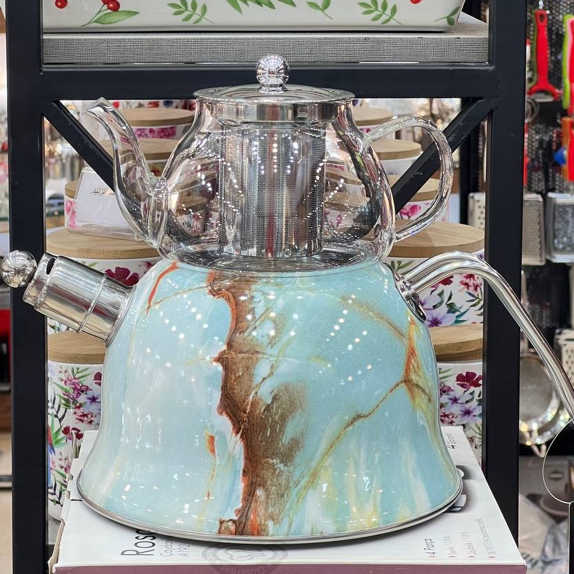 کتری قوری مارک دالتون هزینه ارسال پی کرایه میباشد 