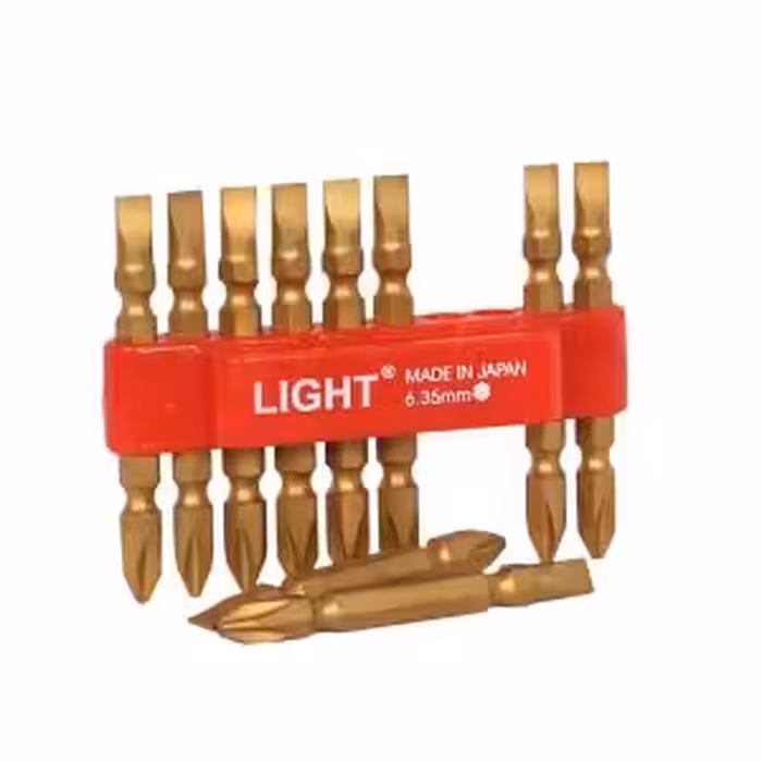 نوک پیچ گوشتی یکسر چهارسو یکسر دوسو لایت مدل 8065