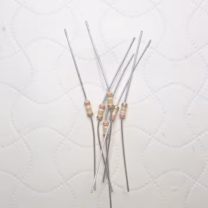 مقاومت الکتریکی 390 کیلو اهم بسته 10 عددی