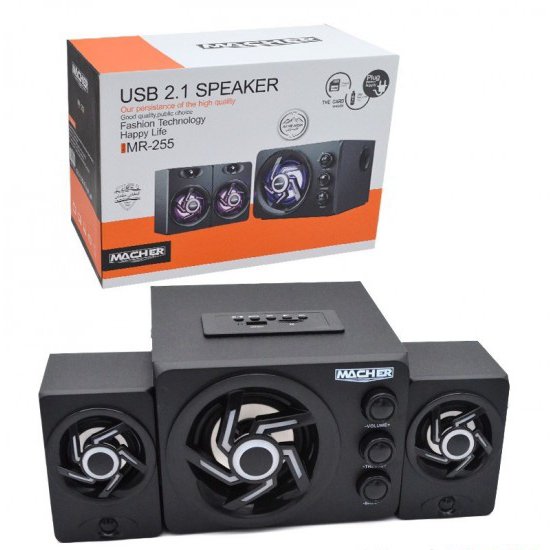 اسپیکر 3 تکه لپ تاپی مچر (MACHER) مدل MR-255

