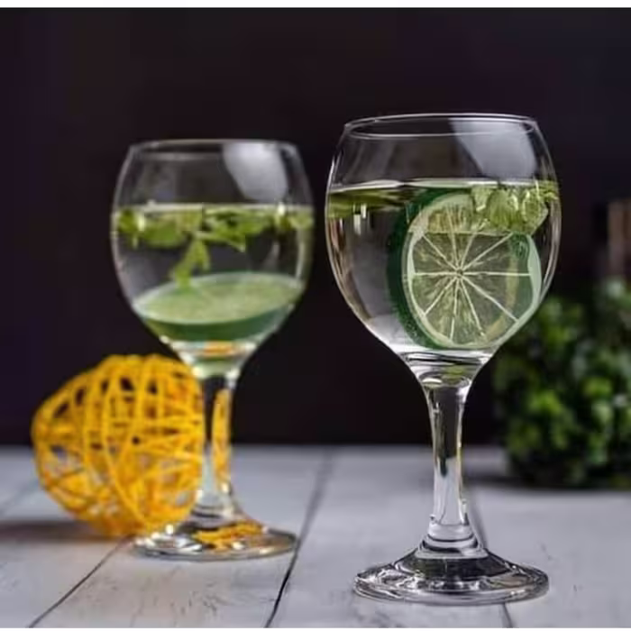 لیوان پایه دار پاشاباغچه ترکیه مدل بیسرو کد 44411 بسته 6 عددی
