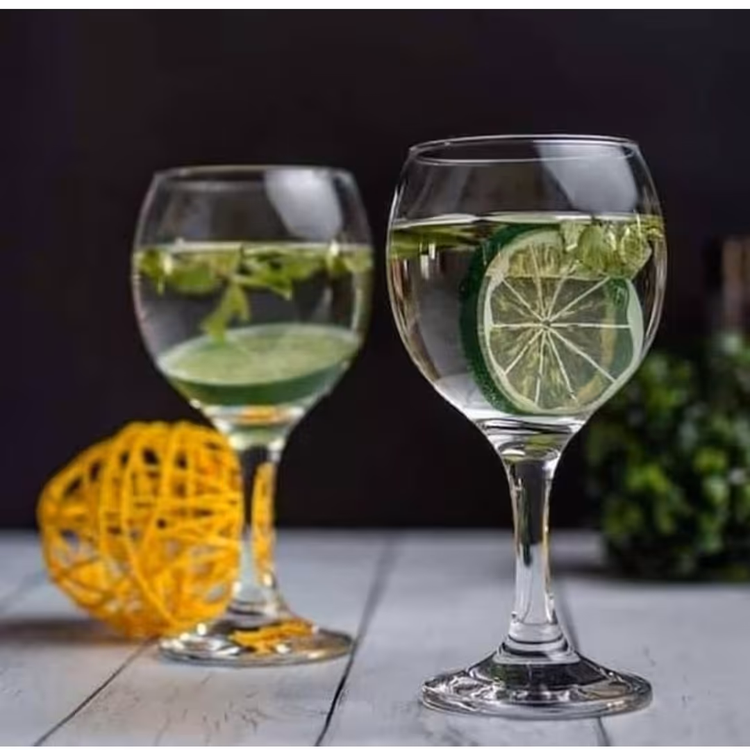 لیوان پایه دار پاشاباغچه ترکیه مدل بیسرو کد 44411 بسته 6 عددی