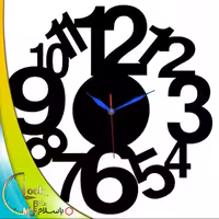 ساعت دیواری طرح فانتزی کد 552 (پس کرایه)