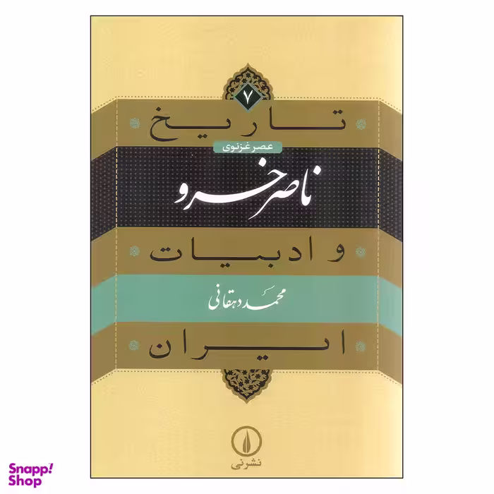 کتاب تاریخ و ادبیات ایران ناصر خسرو اثر محمد دهقانی نشر نی