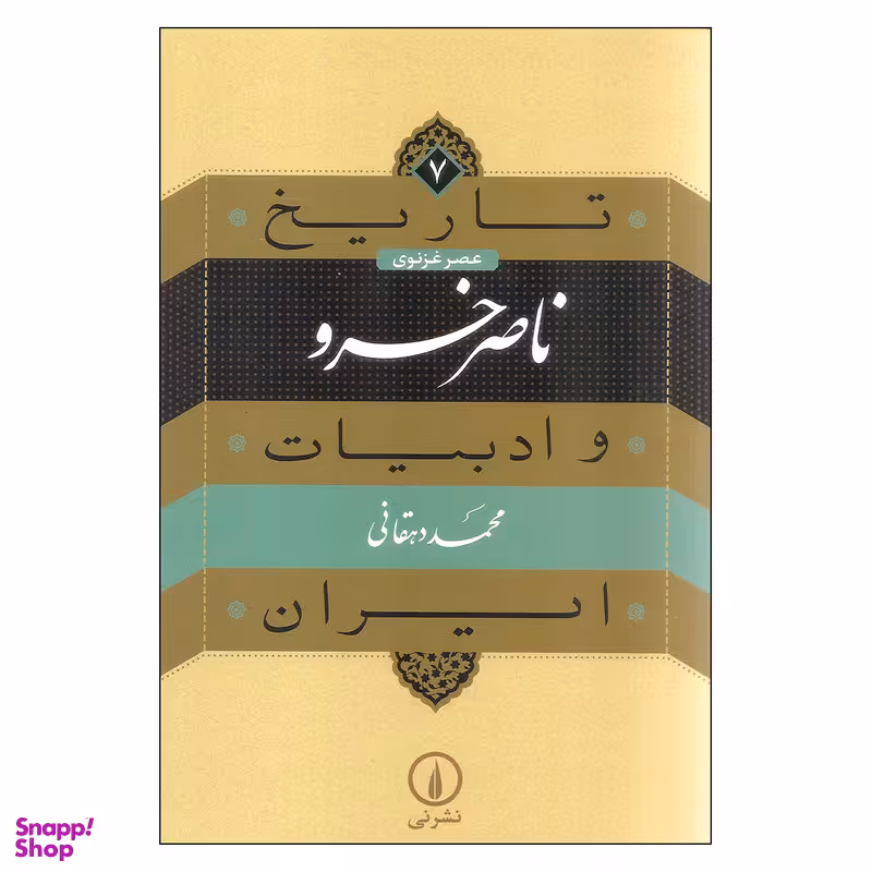 کتاب تاریخ و ادبیات ایران ناصر خسرو اثر محمد دهقانی نشر نی