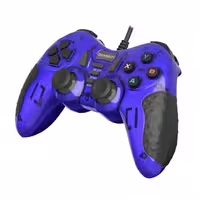 دسته بازی تک شوکدار حرفه ای Panatech مدل G502 آبی