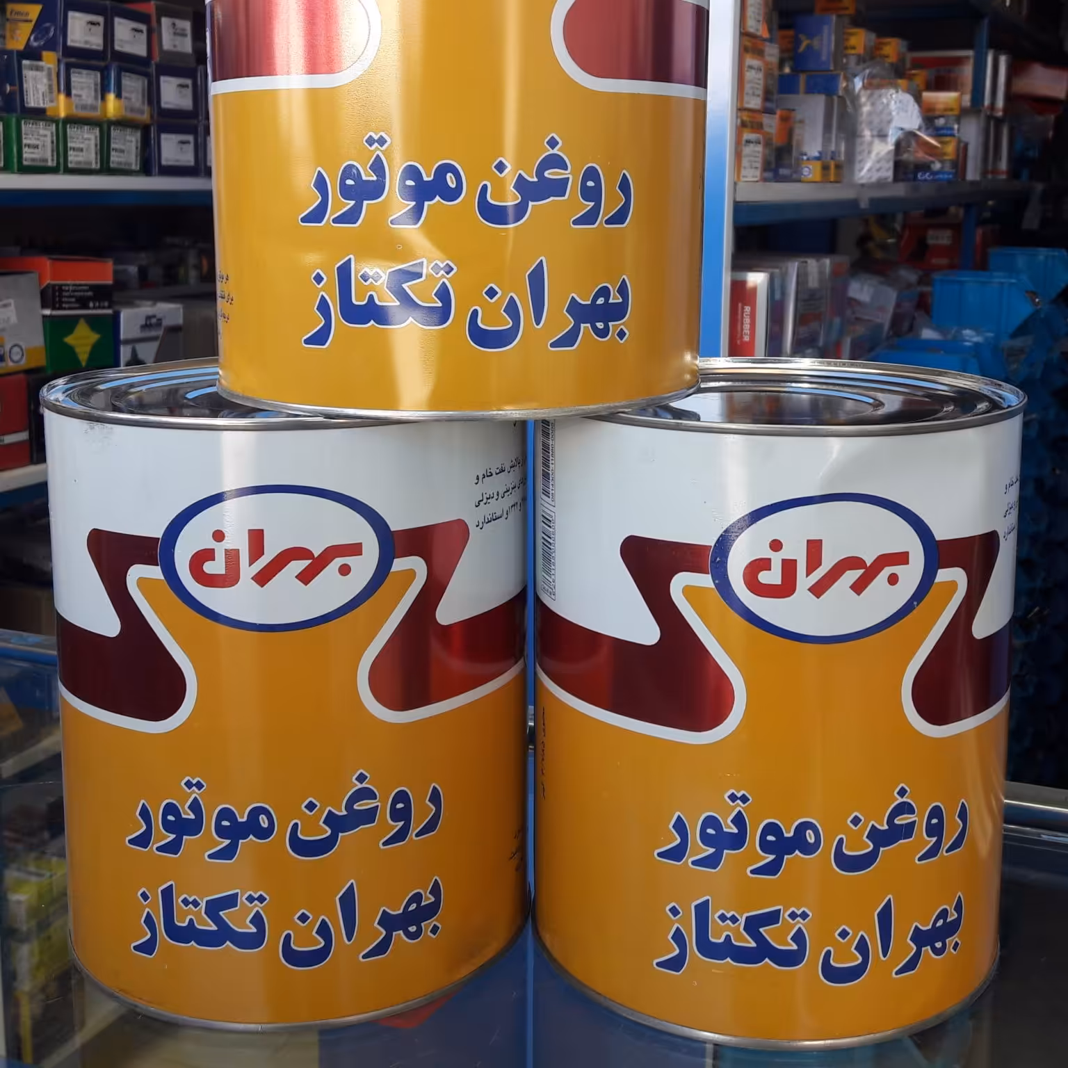 روغن موتور بهران تکتاز4لیتر ی 20W-50  مخصوص سواری سبک