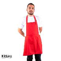 پیشبند ترگال کجراه قرمز پوشاکو