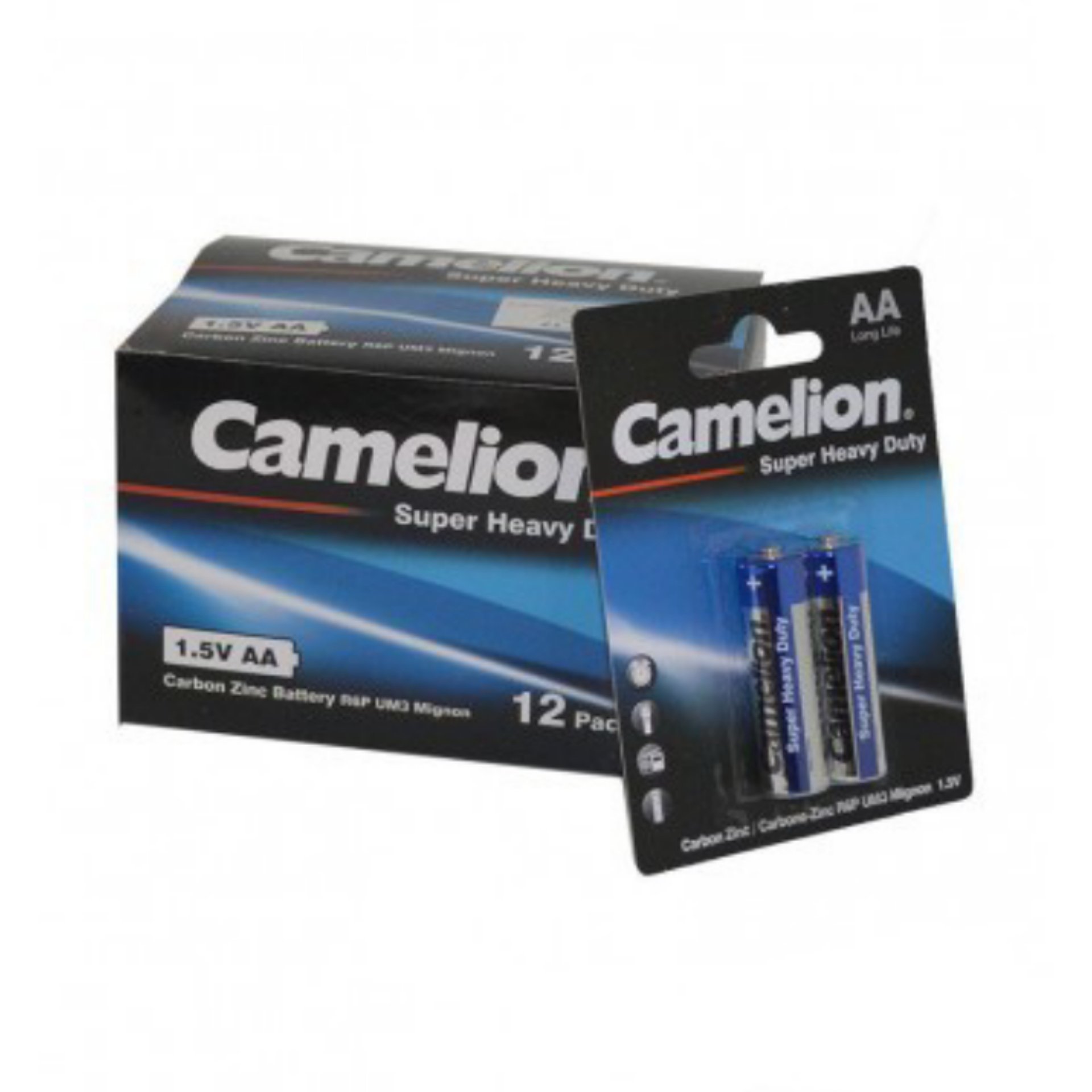 باتری قلمی 2 عددی کملیون مدل super heavy duty کیفیت عالی