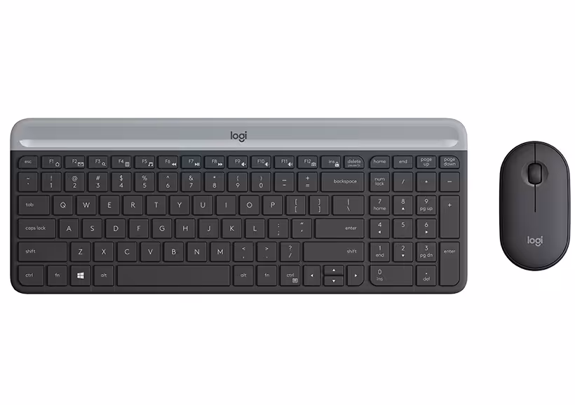 کیبورد و ماوس بی سیم لاجیتک مدل MK470 SLIM
