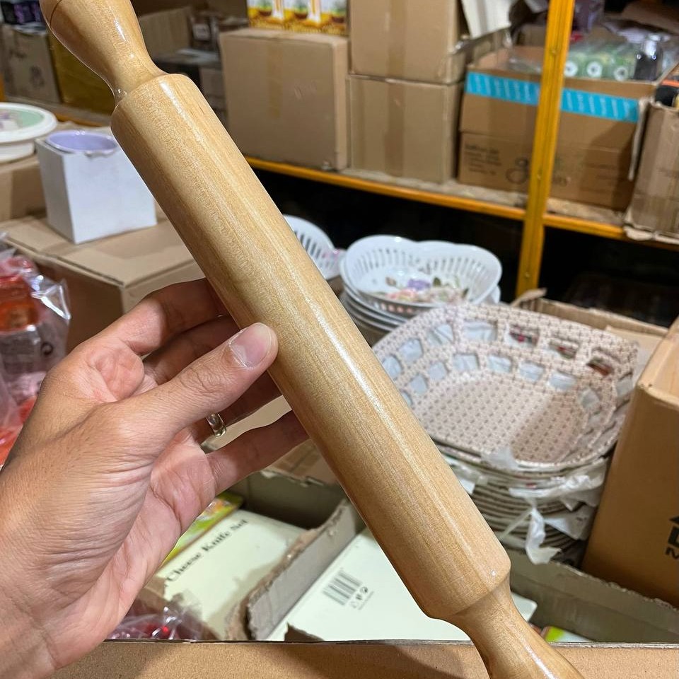 وردنه چوبی جنس روسی بسیار با کیفیت سایز طول 38 سانت