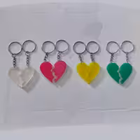 ست جاکلیدی قلب شکسته رزینی