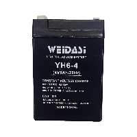 باتری یو پی اس 4 ولت 6 آمپر ساعت ویداسی مدل 4V6AH/20HR