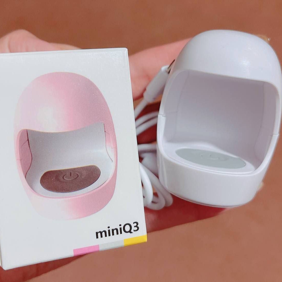دستگاه یووی لاک خشک کن مینی تخم مرغی مدل miniq3 uv