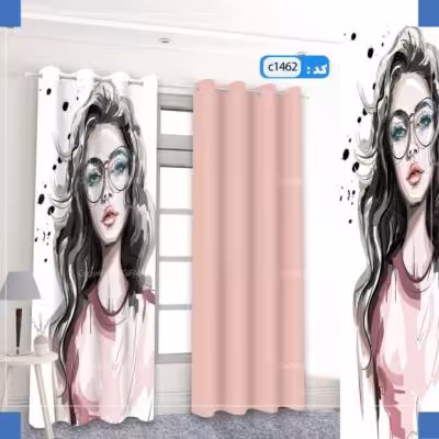 پرده تصویری طرح نلی