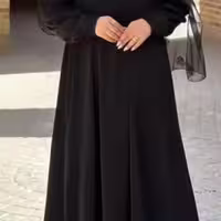 مانتو عبایی مروارید مجلسی الیزه درجه یک زنانه کد99906