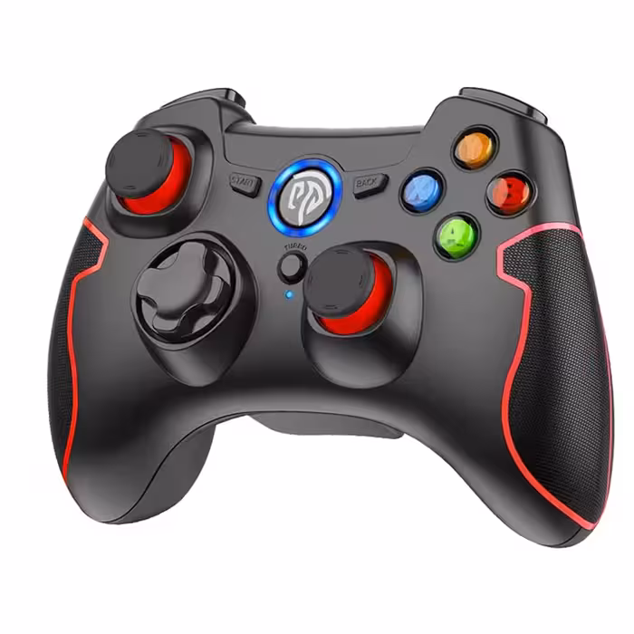 دسته بازی بی سیم کامپیوتر و آندروید EasySMX رنگ قرمز