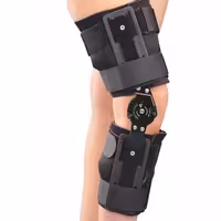 زانوبند مفصل دار مدرج تینور قابل تنظیم مدل D-10