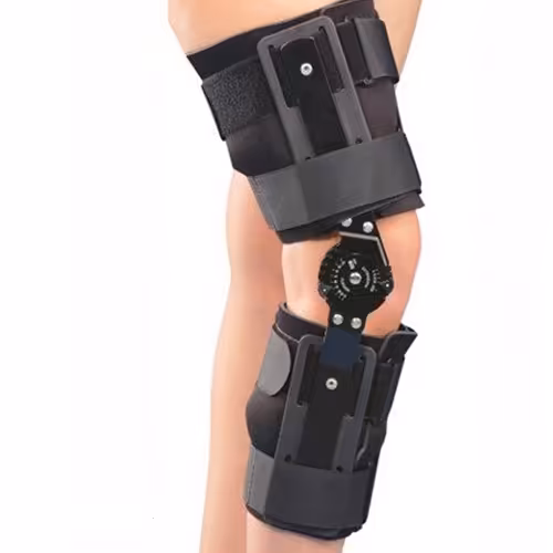 زانوبند مفصل دار مدرج تینور قابل تنظیم مدل D-10