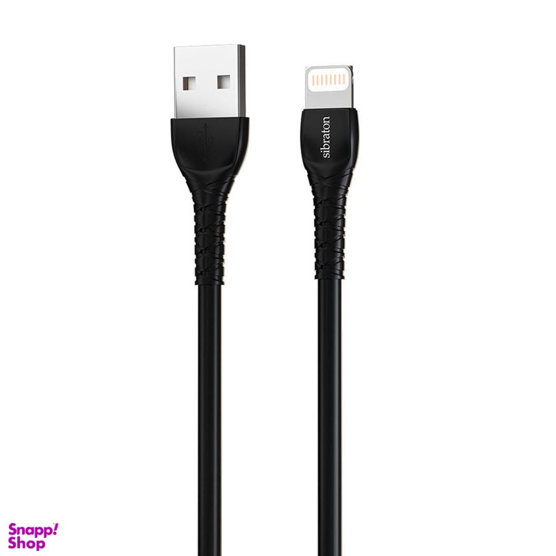 کابل تبدیل لایتنینگ به یو اس بی سیبراتون مدل S201I طول 1.1 متر