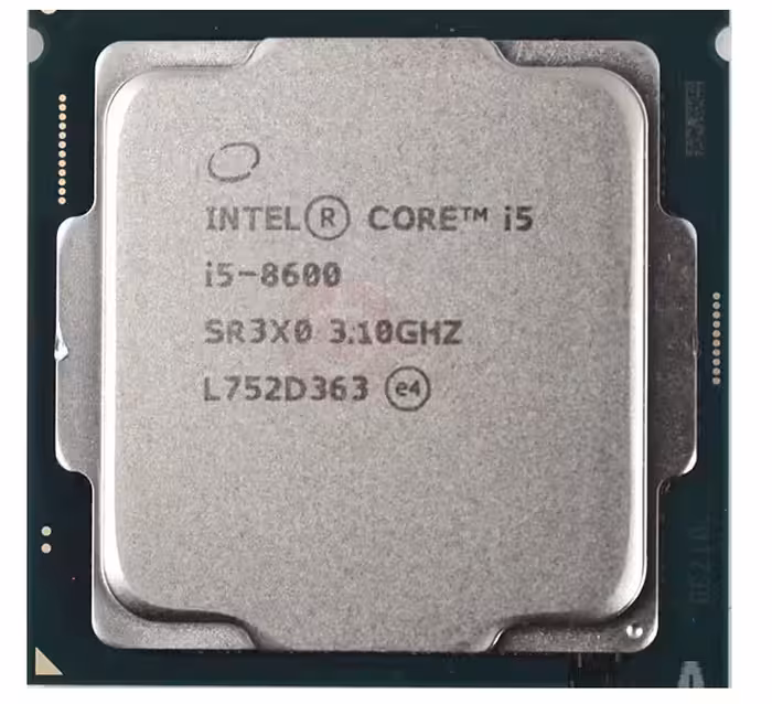 پردازنده CPU اینتل بدون باکس مدل Core i5-8600 فرکانس 3.10 گیگاهرتز