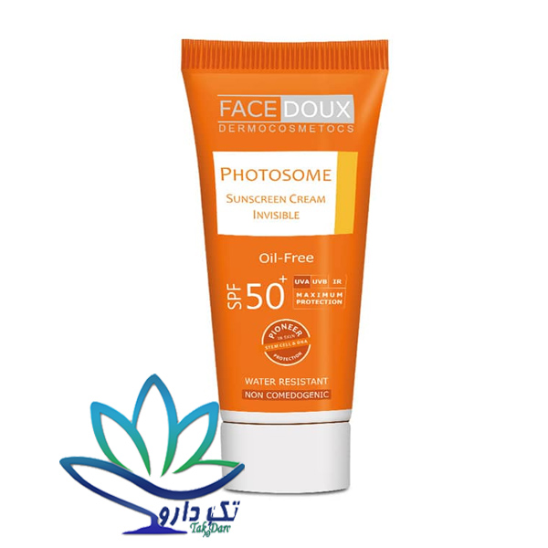 کرم ضد آفتاب فوتوزوم فیس دوکس ⁺SPF50 حجم 40 میلی لیتر