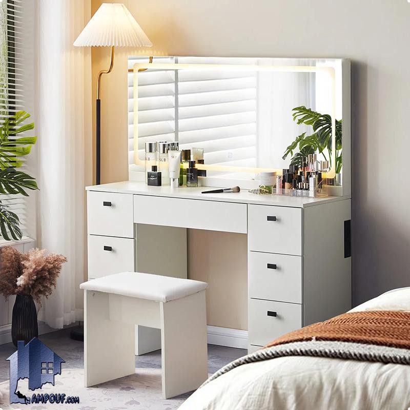 میز آرایش لامپ دار DJ699