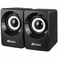 اسپیکر دو تکه USB مدل Kaiser K-U300Kaiser K-U300 USB Speaker