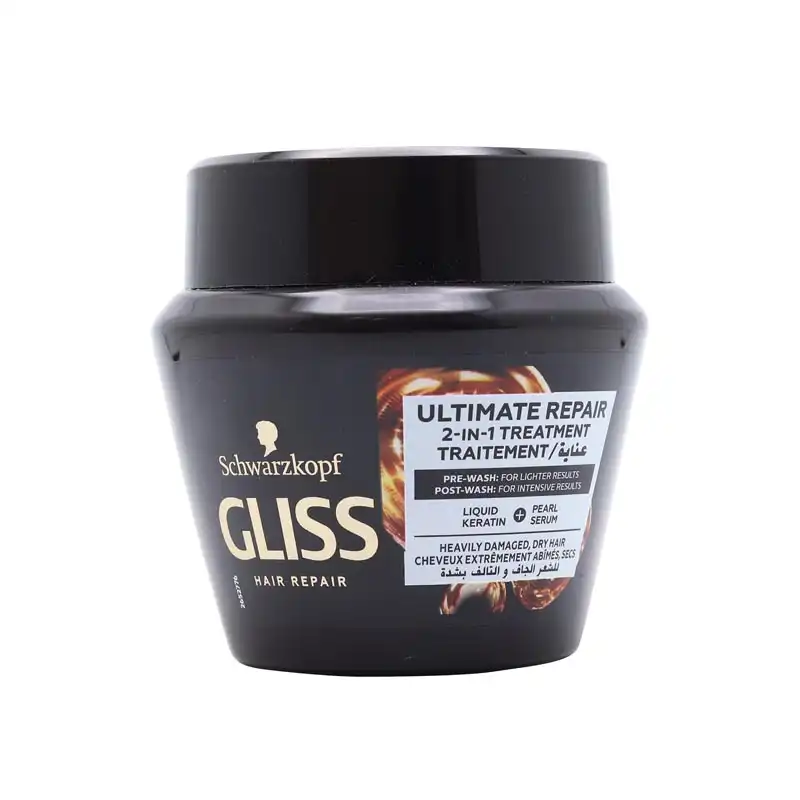 ماسک ترمیم موی آسیب دیده گلیس مدل Gliss Ultimate Repair