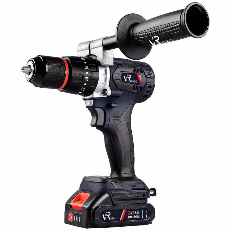 دریل شارژی براشلس ویوارکس 21 ولت مدل vr2102bl