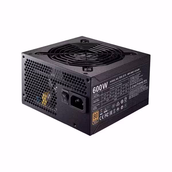 مشخصات، قیمت و خرید پاور کامپیوتر کولر مستر مدل MWE BRONZE 600-V2