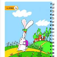 دفتر 50برگ زیماژ کد 13111

