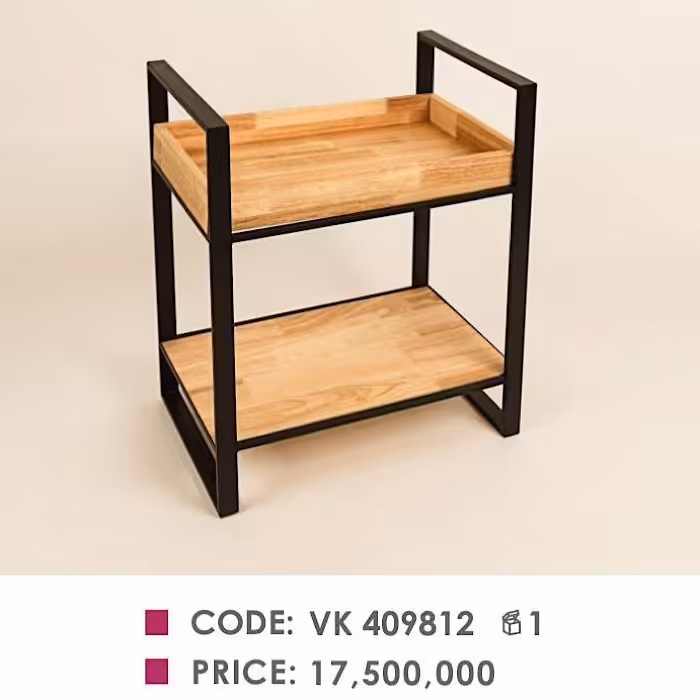 قفسه دو طبقه بی وی کی