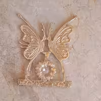 جا کلیدی برنزی طرح پروانه 