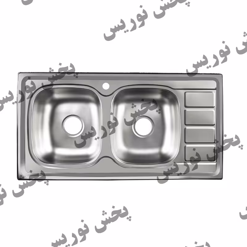 سینک استیل توکار 100 در 50 کد ES-183