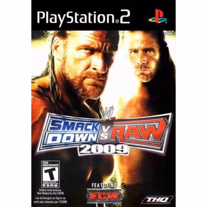 خرید بازی WWE Smackdown vs Raw 2009 برای PS2 