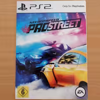 بازی نیدفوراسپید پرواستریت need for speed prostreet پلی استیشن2 playstation2 پلی استیشن 2 