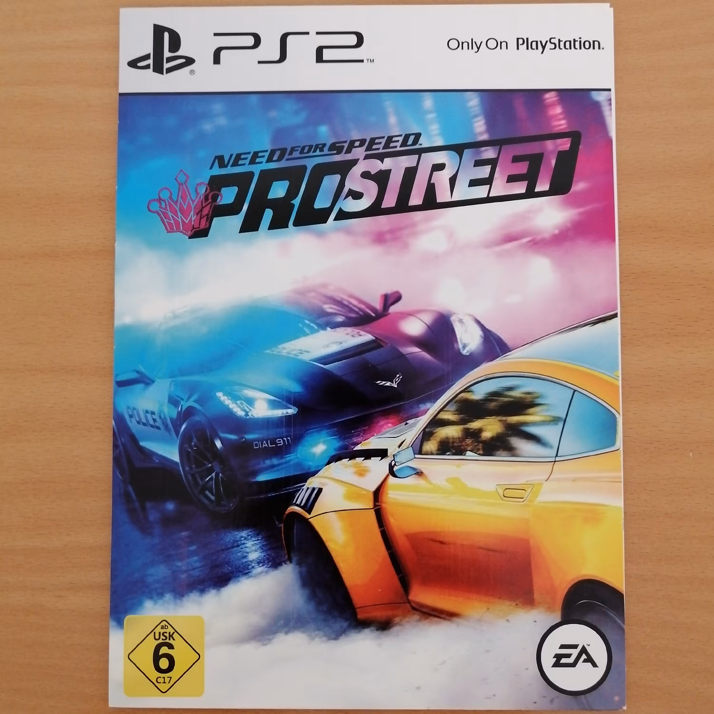بازی نیدفوراسپید پرواستریت need for speed prostreet پلی استیشن2 playstation2 پلی استیشن 2 