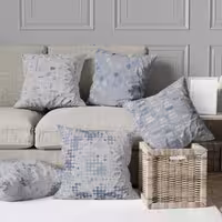 ست کوسن 5 تکه مخمل کد 2