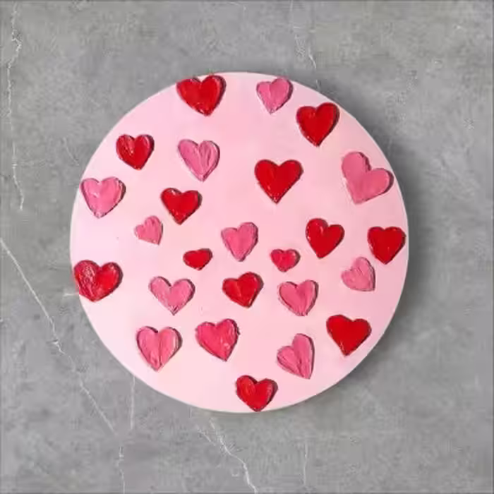 دیوار کوب چوبی طرح قلب
