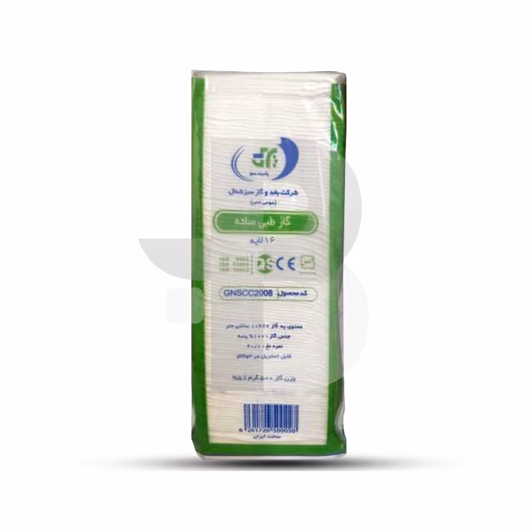 گاز طبی غیر استریل 400 گرمی پادینه سبز
