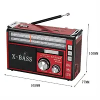 رادیو اسپیکر بلوتوثی رم و فلش خور Golon RX-381BT چراغ قوه دار