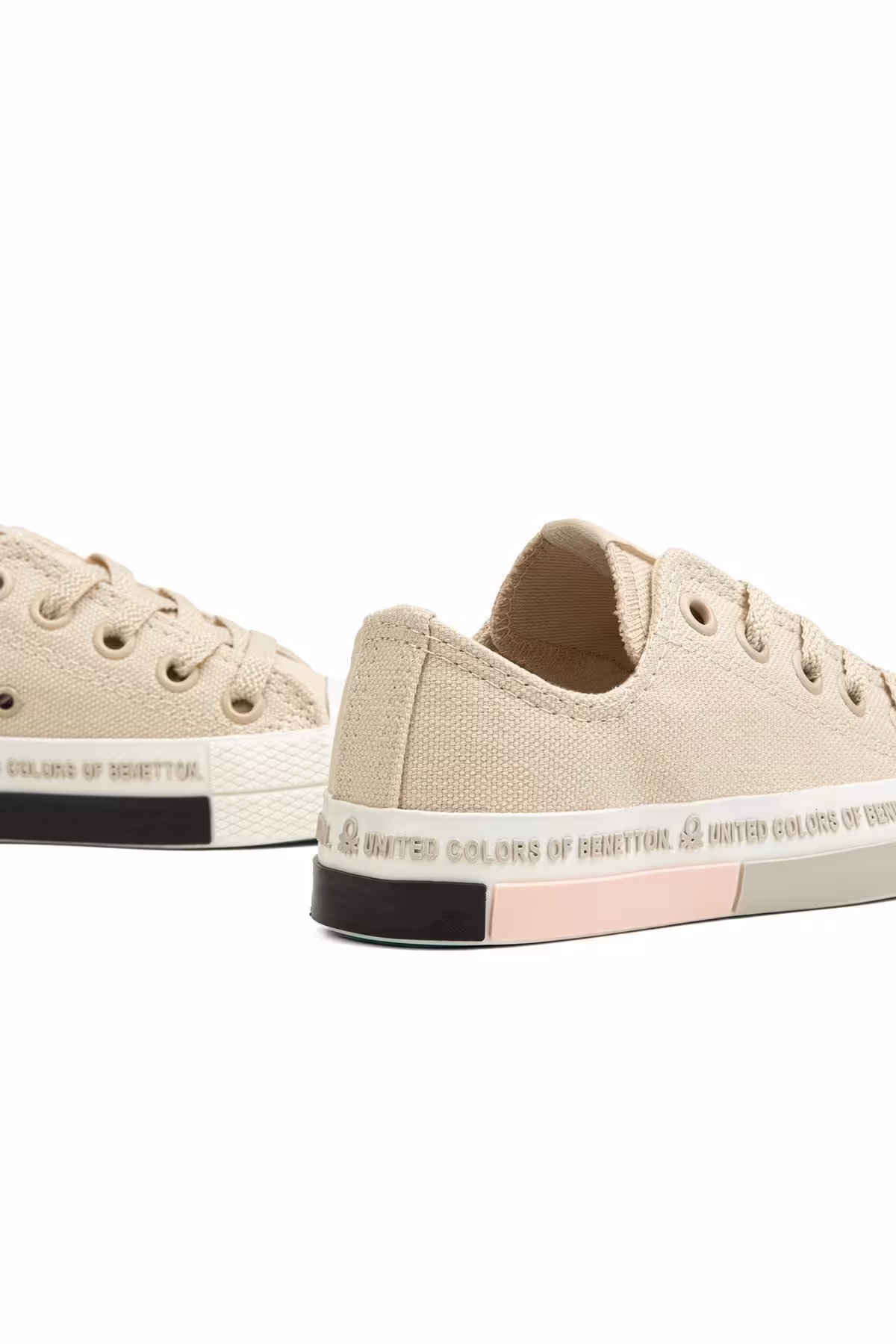 اسنیکر نود دخترانه و پسرانه بچگانه ® | BN 70019 3409 بژ کفش ورزشی بچه گانه Benetton