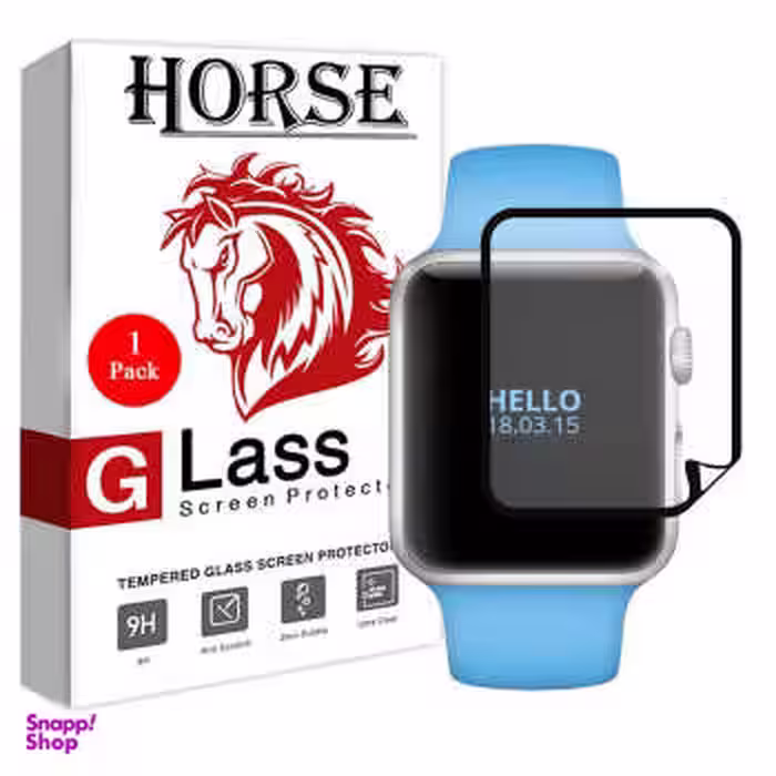 گلس فول چسب هورس (Horse) مناسب Apple واچ 44 میلی متری