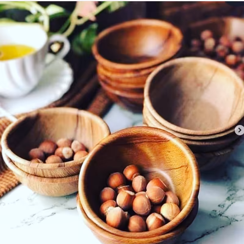 کاسه 3 عددی طرح چوب fresh keeps گرد

