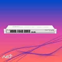 کلود روتر سوئیچ 24 پورت میکروتیک مدل CRS326-24G-2S RM