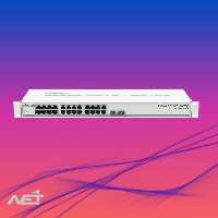 کلود روتر سوئیچ 24 پورت میکروتیک مدل CRS326-24G-2S RM