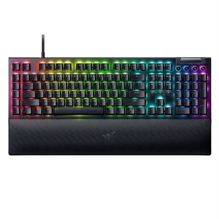 کیبورد گیمینگ ریزر مدل BlackWidow V4 Yellow Switch