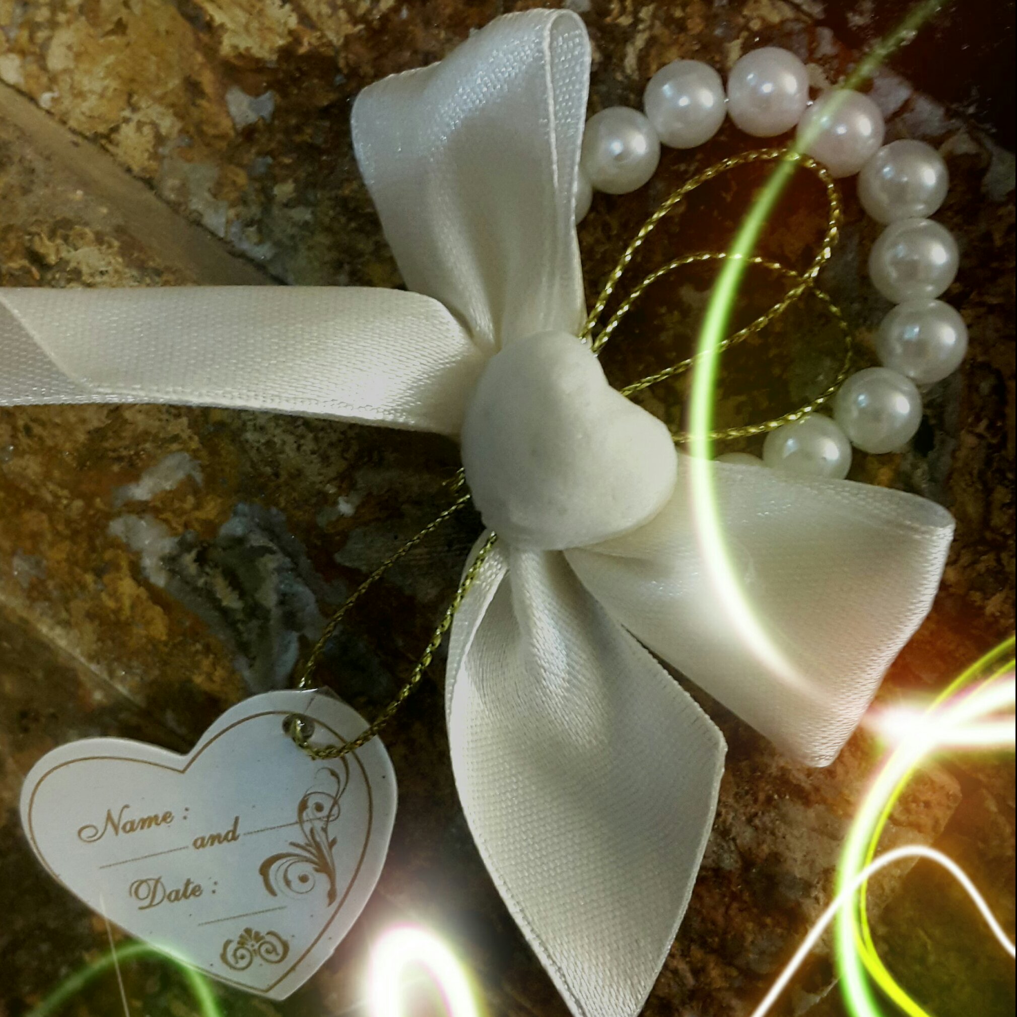 یادبود و هدیه عقد مدل حلقه مروارید