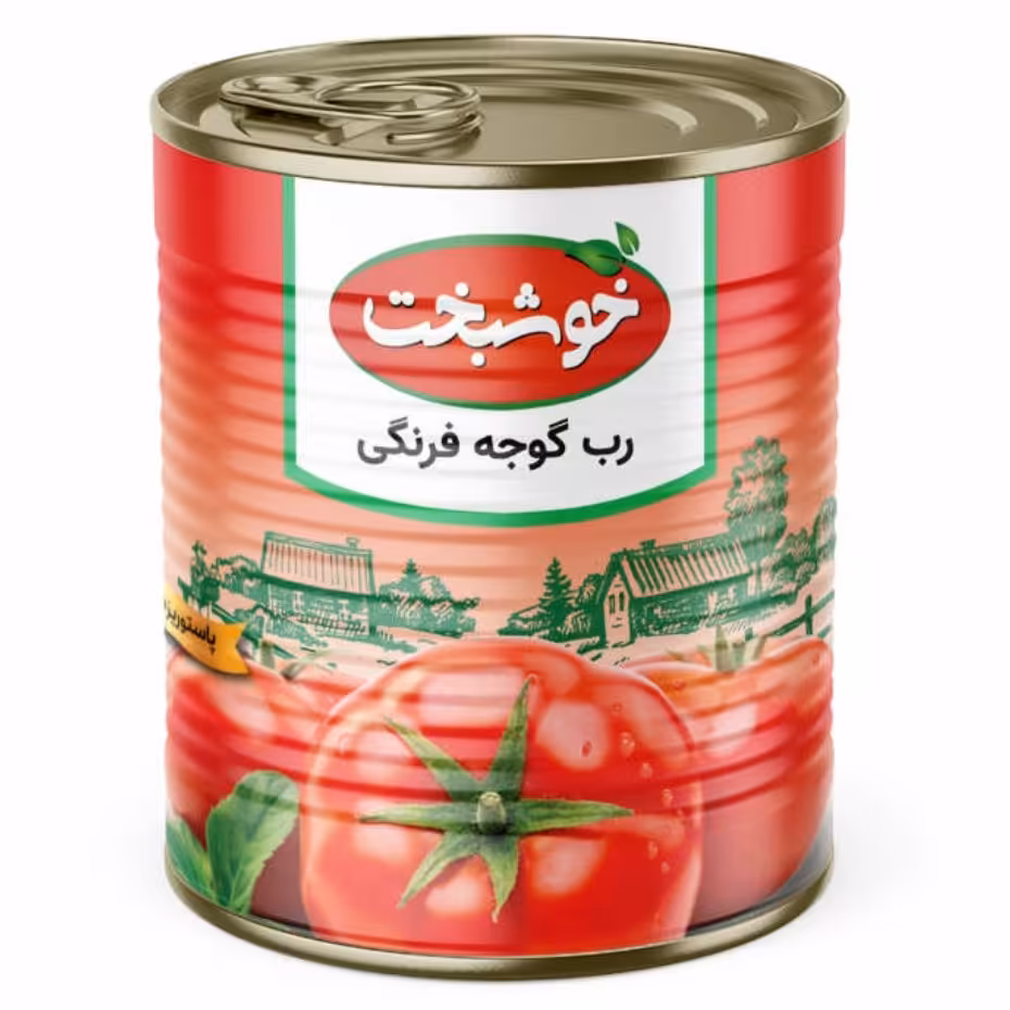 رب گوجه فرنگی خوشبخت ( 800 گرمی )